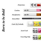 Elitty Born To Be Bold Kit - Complete Makeup Kit for Teens (2 Nail Polishes| 2 Coloured Eyeliner| 1 Kajal 1 Lip Gloss| 1 Sunscreen) - Pack of 7, Makeup for Teenagers)